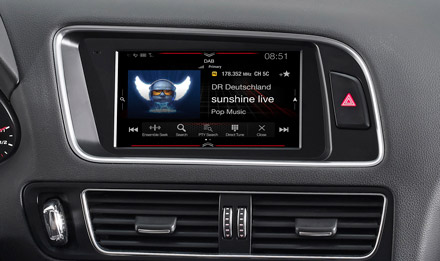 Audi Q5 - DAB Digital Radio - X703D-Q5