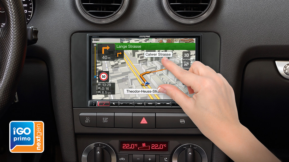 X803D-A3 integrated Navigation System designed for Audi A3