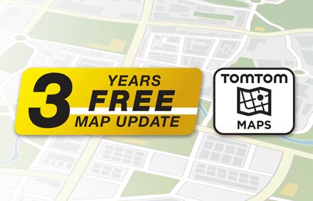 TomTom Maps with 3 Years Free-of-charge updates - X903DC-F